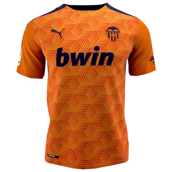 Thailandia Maglia Valencia Away 20/21 Arancione